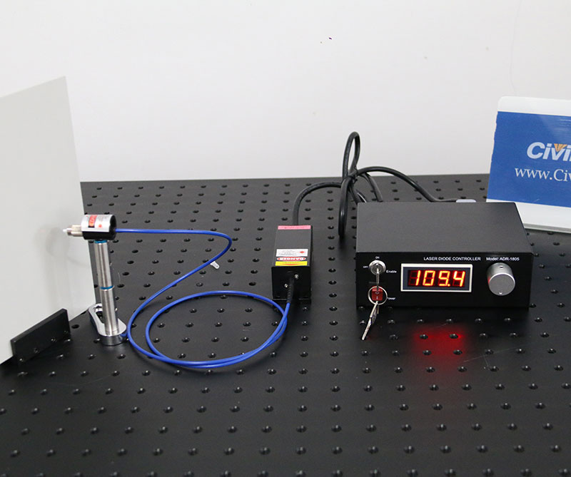 795nm 30mW IR 반도체 레이저 단일 모드 섬유 결합 레이저 Infrared 레이저 소스